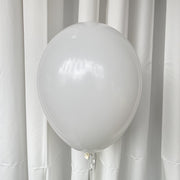 Uninflated Standard White 11" Latex Balloons